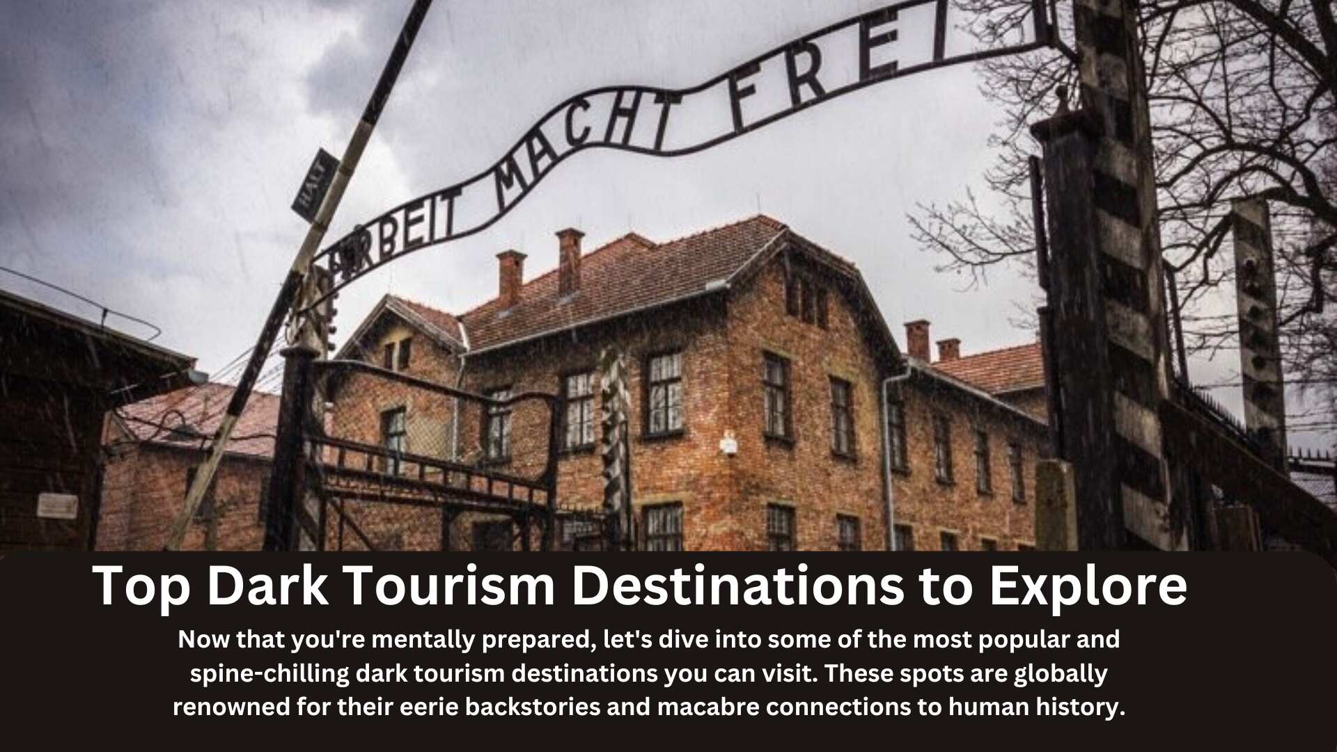 Top Dark Tourism Destinations to Explore